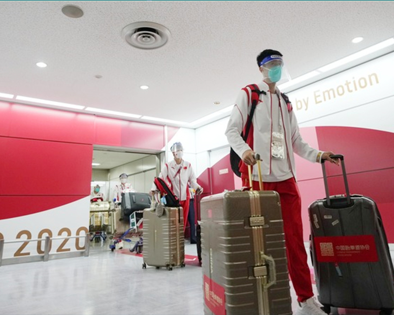 往返东京奥运，运动员们用(yòng)了什么旅行箱？